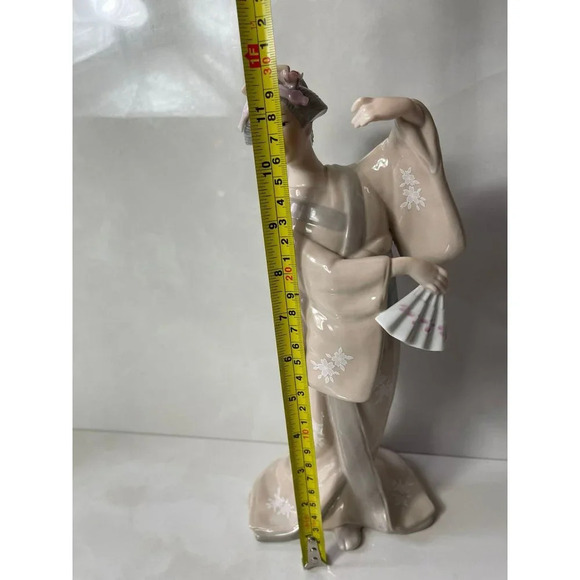 Vintage Toyo Japan Porcelain Geisha Lady Dressed Traditional  Kimono Dress Figur - Picture 4 of 15